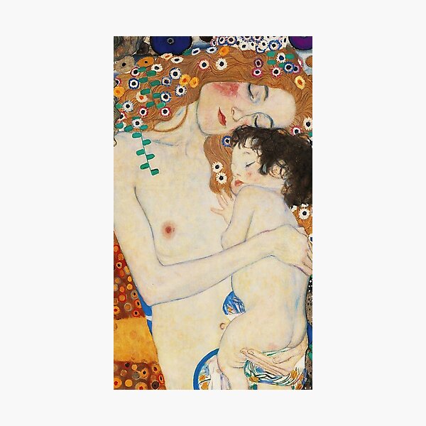 Item preview, Gustav Klimt - Mère et enfant (1905) designed and sold by HistoryRestored.