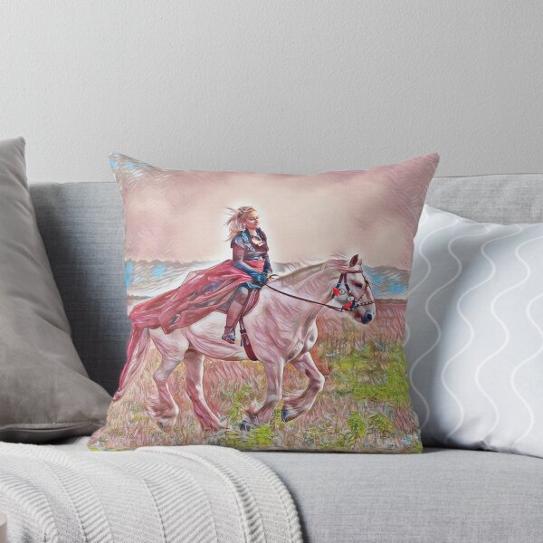 Item preview, Horse girl drawing art effect - Horse riding lovers horse art gift designed and sold by TheGallery69.