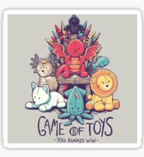 Game of Thrones Cuddly Toy Design Sticker