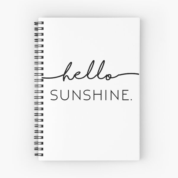 Item preview, Hello Sunshine in Black & White designed and sold by smburgess.