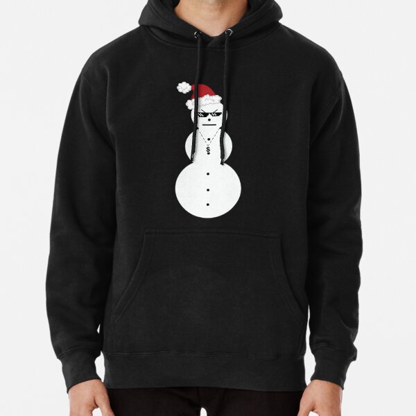 Jeezy Snowman Christmas, winter Santa Hat Funny Angry Snowman