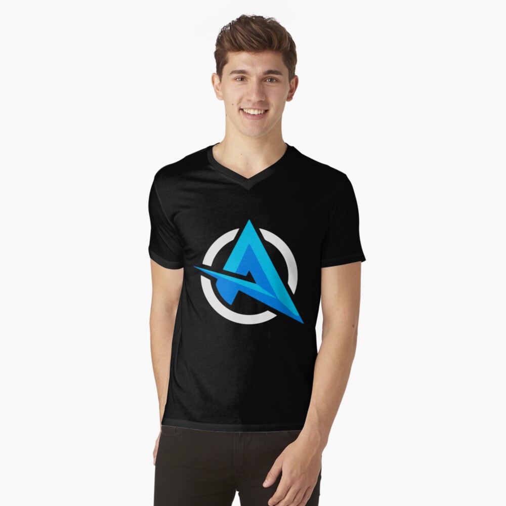 Item preview, V-Neck T-Shirt designed and sold by RecordsCanton.