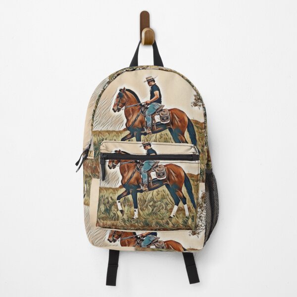 Item preview, Horse rider drawing effect design premium art gift designed and sold by TheGallery69.