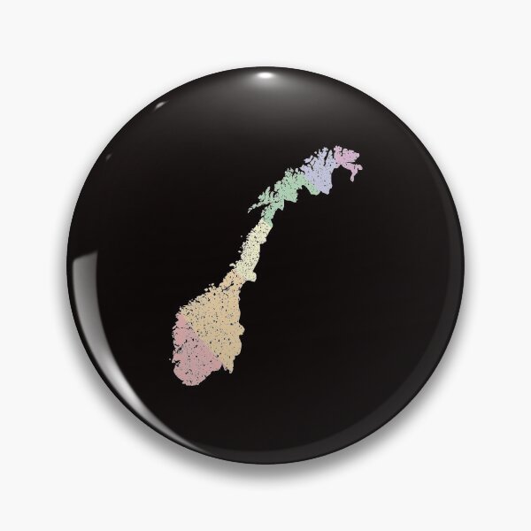 Item preview, Norway Map Pride LGBT pastel Vintage distressed  designed and sold by twicetrader.