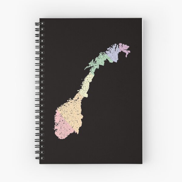 Item preview, Norway Map Pride LGBT pastel Vintage distressed  designed and sold by twicetrader.