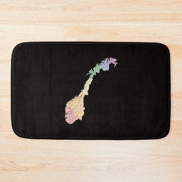 Item preview, Norway Map Pride LGBT pastel Vintage distressed  designed and sold by twicetrader.