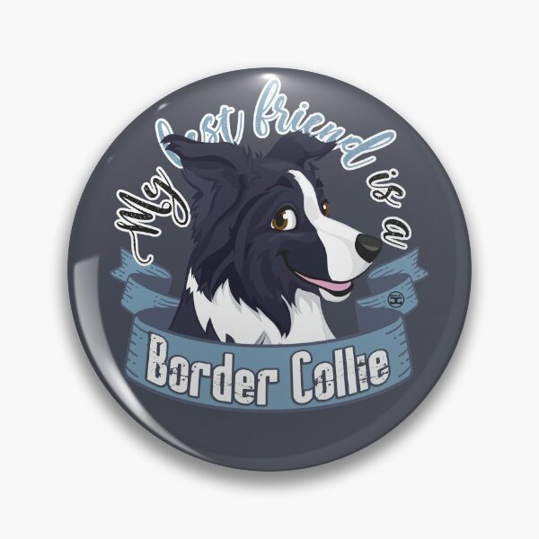 Item preview, My Best Friend is a... Border Collie - Black&White designed and sold by DoggyGraphics.