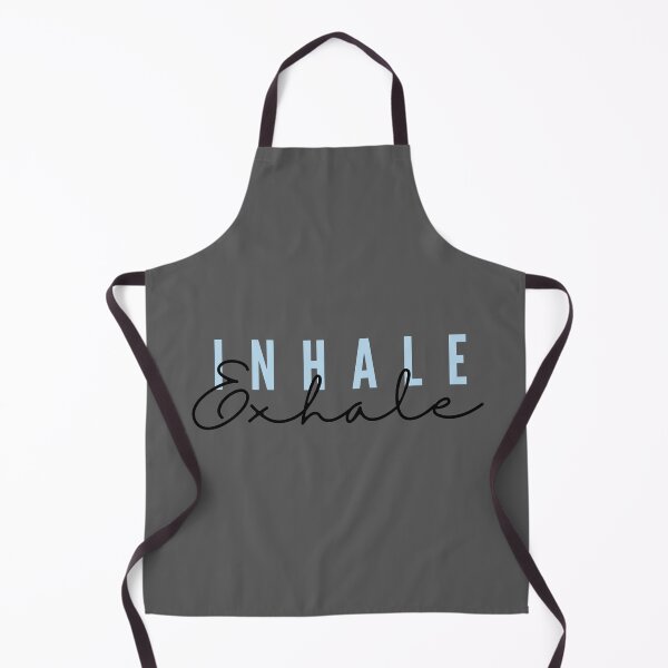 Item preview, Inhale Exhale typography designed and sold by EnlightParis.