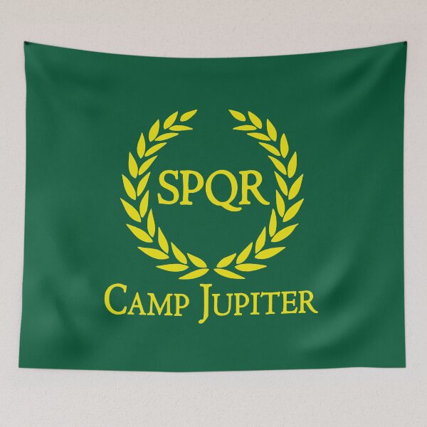 Item preview, Camp Half-Blood Branches Camp Jupiter Percy Jackson SPQR designed and sold by RecordsCanton.