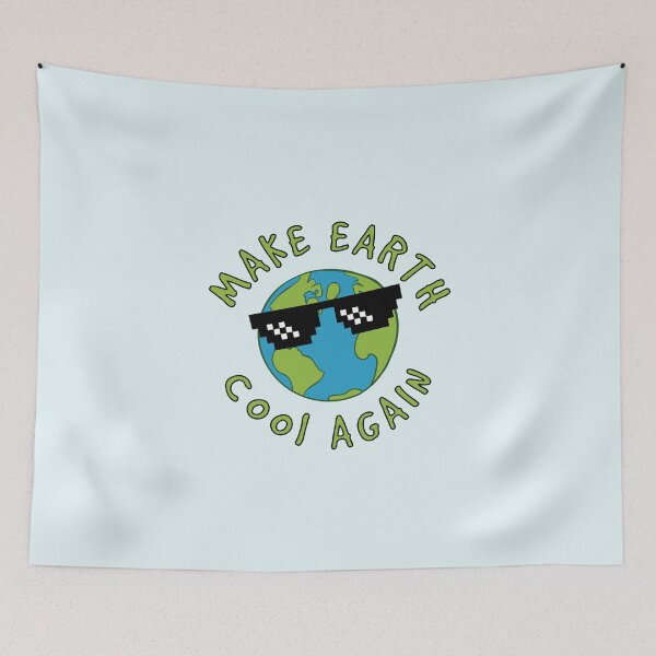 Item preview, Make Earth Cool Again Climate Change Awareness  designed and sold by ElJimmo.
