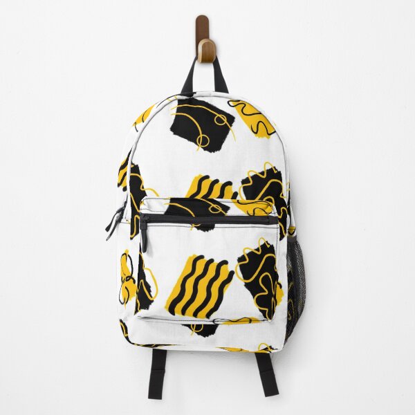 Item preview, Yellow Black Abstract Pattern  designed and sold by SoniyaArt !.
