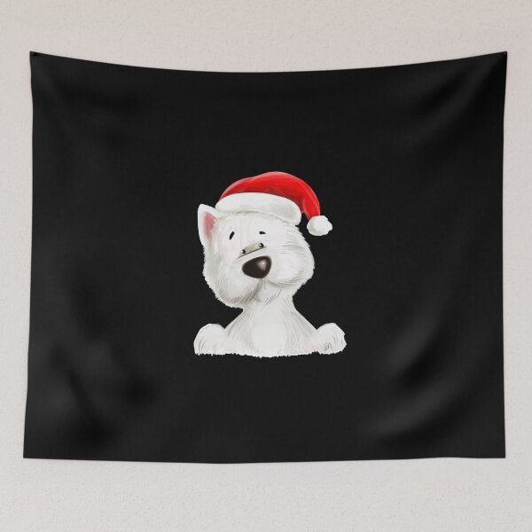 Item preview, Santa westie designed and sold by Teeject.