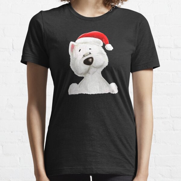 Santa westie Essential T-Shirt