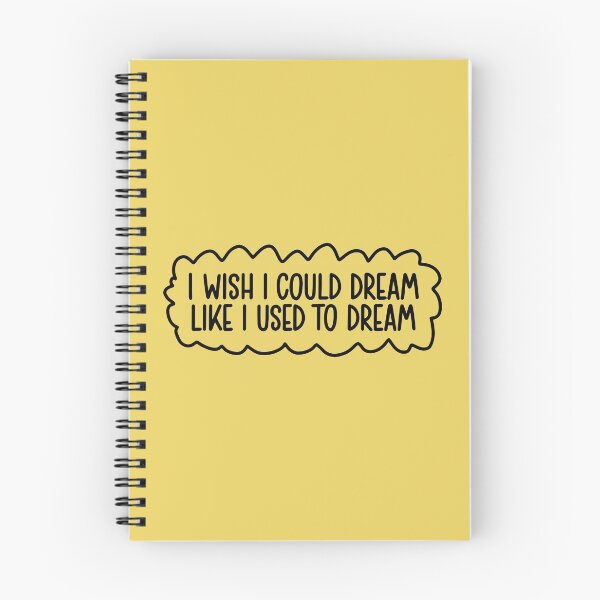 Item preview, I wish I could dream designed and sold by letterbrighter.