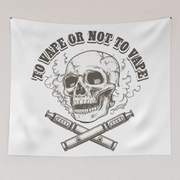Item preview, To Vape Or Not To Vape Skull designed and sold by slc2213.