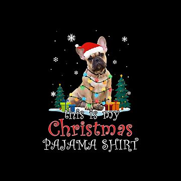 French bulldog hotsell christmas pajamas