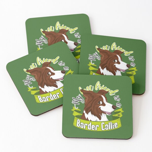 Item preview, My Best Friend is a... Border Collie - Brown designed and sold by DoggyGraphics.