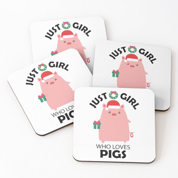 Item preview, Just A Girl Who Loves Pigs designed and sold by GravitiTees.