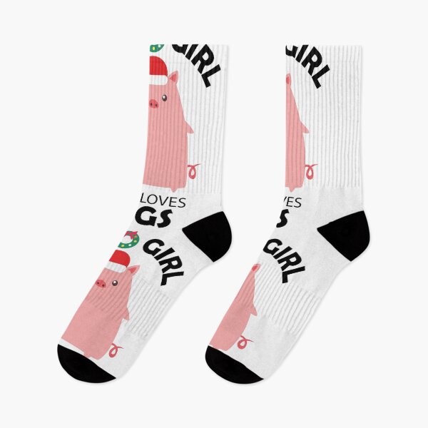 Item preview, Just A Girl Who Loves Pigs designed and sold by GravitiTees.