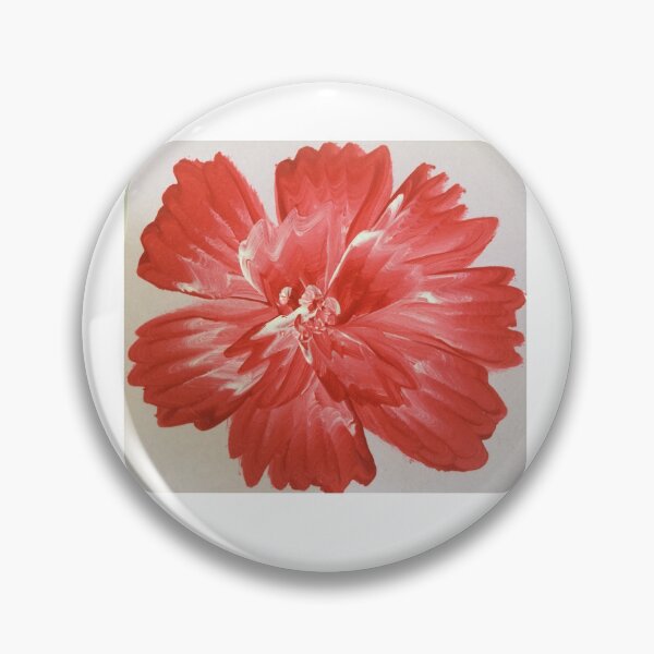Item preview, Painted Red Hibiscus Flower designed and sold by UncleStuScience.