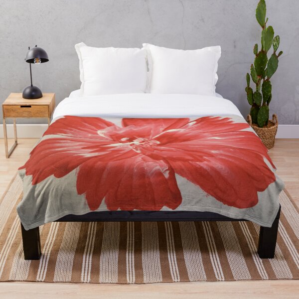 Item preview, Painted Red Hibiscus Flower designed and sold by UncleStuScience.