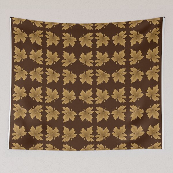 Item preview, abstract floral leaves pattern designed and sold by ErhanArt.