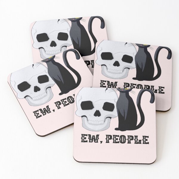Item preview, Cat and skull designed and sold by MrDogn.