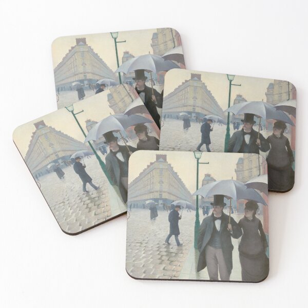 Item preview, Gustave Caillebotte - Paris Street; Rainy Day (1877) designed and sold by HistoryRestored.