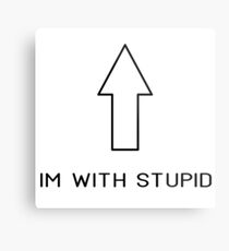 Stupid humour Metal Print