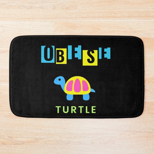 Item preview, obese turtle text design  designed and sold by kajalkanojia.