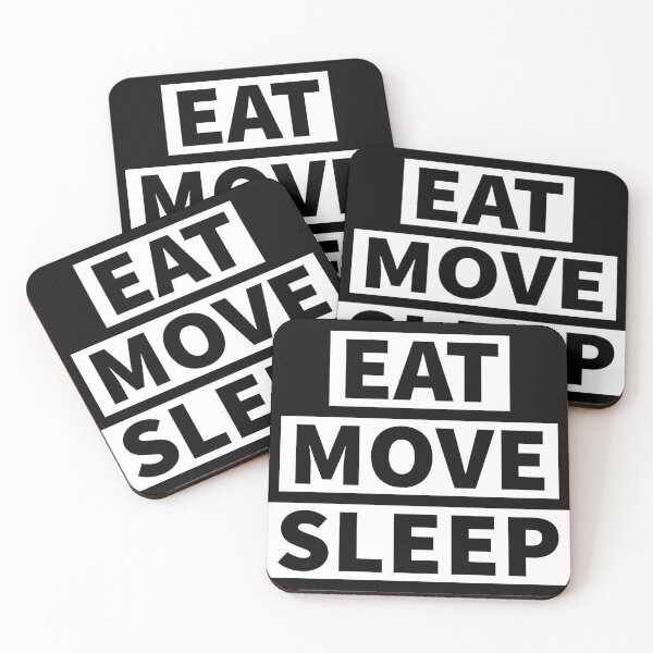 Item preview, Eat sleep move  designed and sold by cute105.