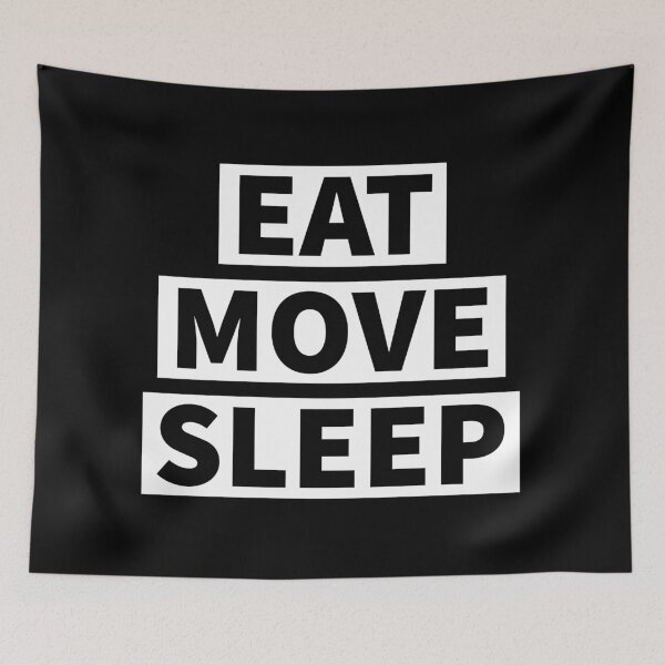 Item preview, Eat sleep move  designed and sold by cute105.