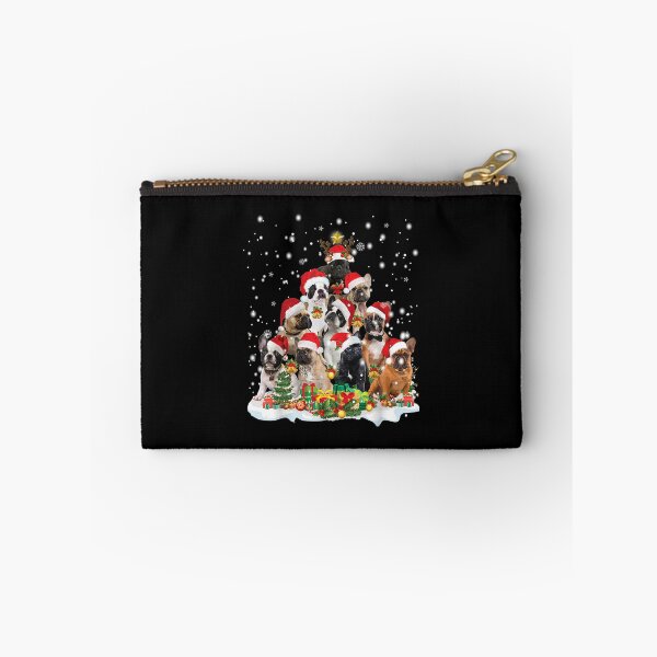 Item preview, French Bulldog Christmas Tree Santa Hat Pajama Dog Lover designed and sold by LenaEhrlichmann.