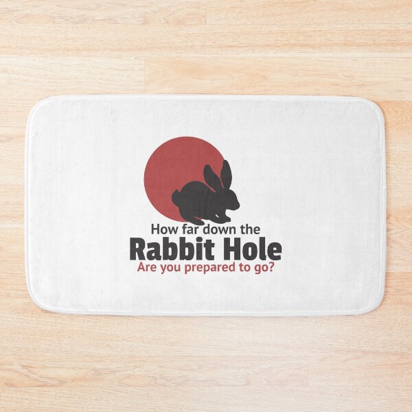 Item preview, Down The Rabbit Hole Design designed and sold by GrungeGarage.
