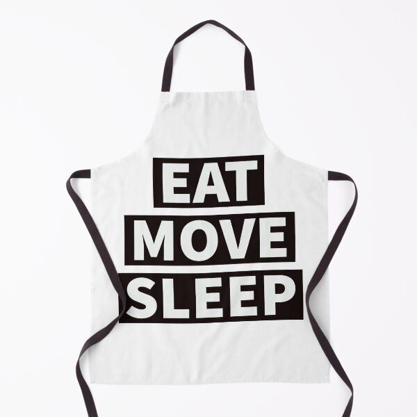 Item preview, Eat sleep move (white) designed and sold by cute105.