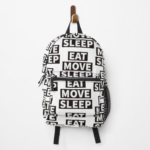Item preview, Eat sleep move (white)  designed and sold by cute105.