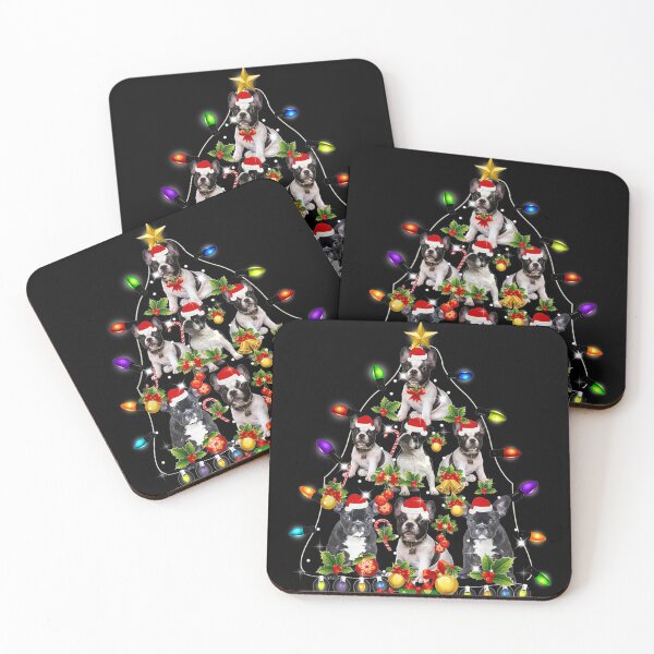 Item preview, French Bulldog Christmas Tree T Shirt Funny Dog Lover Gift designed and sold by LenaEhrlichmann.