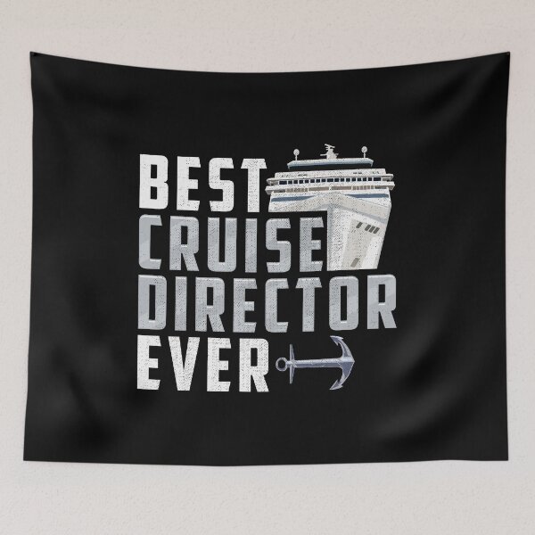 Item preview, Funny Best Cruise Director Ever Captain designed and sold by perfectpresents.