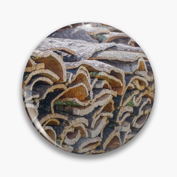 Artikelvorschau, The Cork Bark Drying in Portugal entworfen und verkauft von AWomanAfoot.