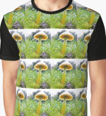 Stunning Parrot Waxcap Graphic T-Shirt