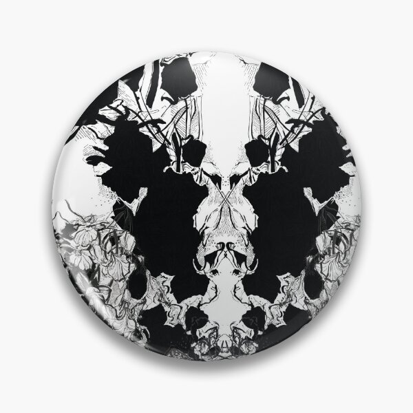 Item preview, ABSTRACT RORSHACH BLACK & WHITE pattern designed and sold by ARTbubble.
