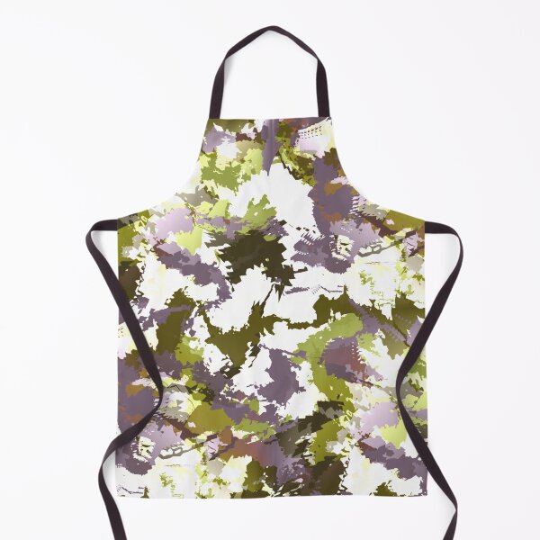 Item preview, Camouflage Pattern Teal Brown Yellow Peachy designed and sold by AraljanFusion.