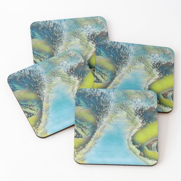 Item preview, Intercontinental eyes, blue oceans and yellow Earth designed and sold by StephanieCAD.