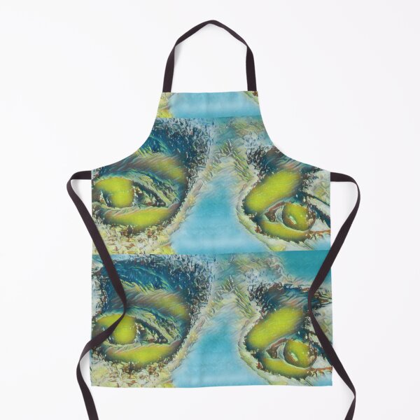 Item preview, Intercontinental eyes, blue oceans and yellow Earth designed and sold by StephanieCAD.