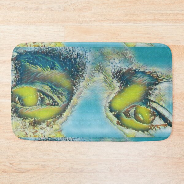 Item preview, Intercontinental eyes, blue oceans and yellow Earth designed and sold by StephanieCAD.