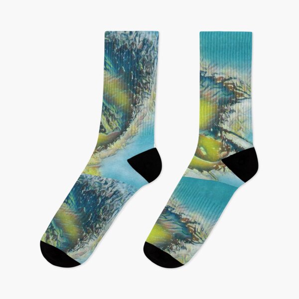 Item preview, Intercontinental eyes, blue oceans and yellow Earth designed and sold by StephanieCAD.