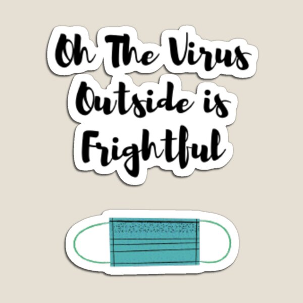 Item preview, Oh, el virus de afuera es espantoso designed and sold by Panda4You.