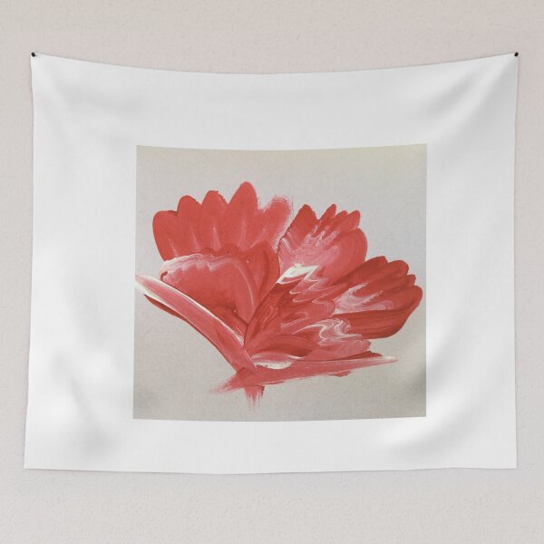 Item preview, Painted Red Hibiscus Flower Bud designed and sold by UncleStuScience.