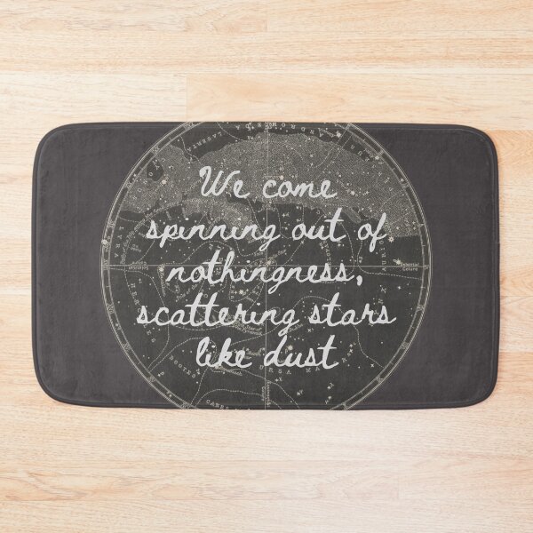 Item preview, scattering stars like dust- Aesthetic Rumi quote designed and sold by Faeblehoarder.