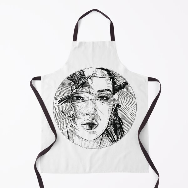 Item preview, Asian woman fantasy drawing - ZANG ZI designed and sold by ARTbubble.